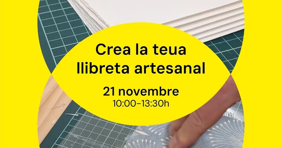 Crea la teua llibreta artesanal